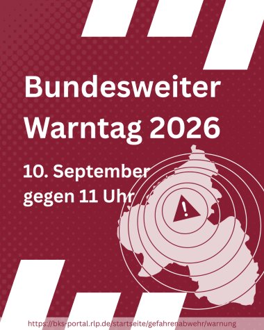 Bundesweiter Warntag 2026