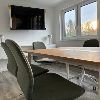 Buchbarer Meetingraum.