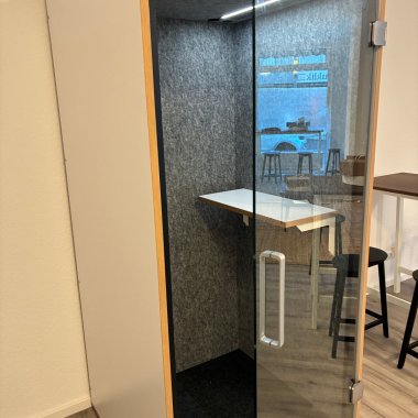 Nutzbare Silencebox, z.B. für vertrauliche Telefonate.