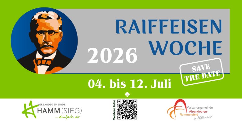 Ankündigungskarte Raiffeisenwoche 2025