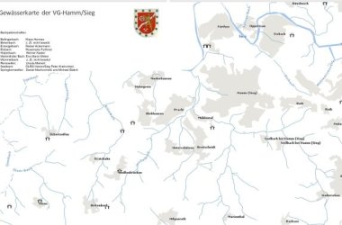 Gewässerkarte der Verbandsgemeinde