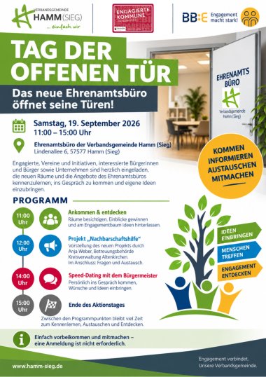 Plakat Eröffnung EA-Büro - 1