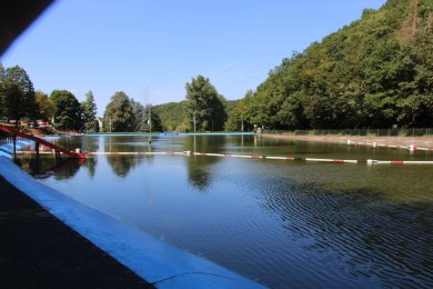 Das Waldschwimmbad Thalhausermühle