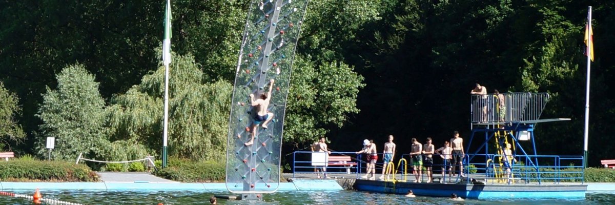 Auf der Rutsche