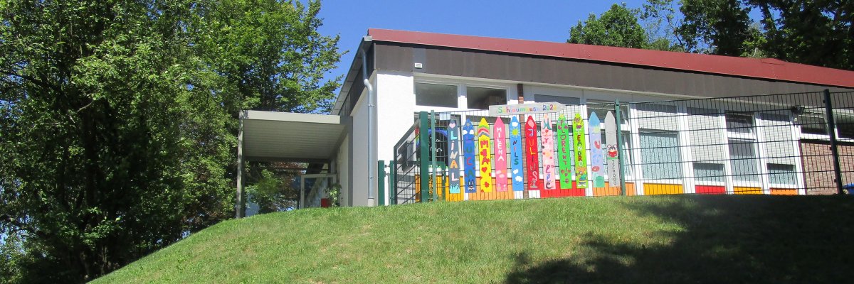 Außenansicht der Kindertagesstätte Bitzen