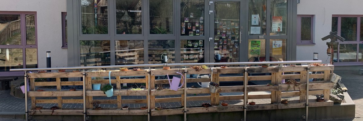 Eingangsbereich der Kindertagesstätte Roth