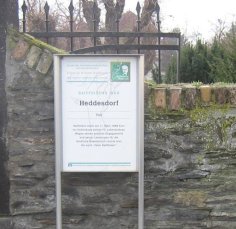 Friedhofsschild
