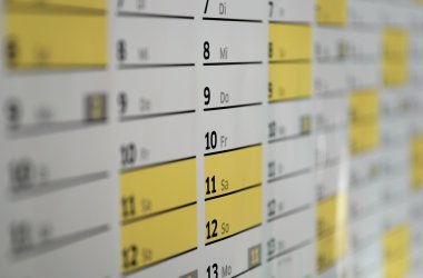 Terminkalender, Symbolbild